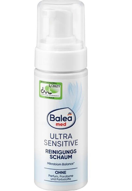 Balea MED Ultra Sensitive, sejas tīrīšanās putas,150 ml